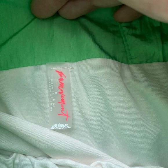 Free People Movement The Way Home Bright Green Shorts - Picture 4 of 7